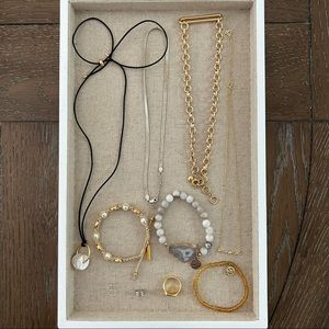 Lot of 10 Jewelry Pieces - J. Crew, Kinsley Armelle, etc